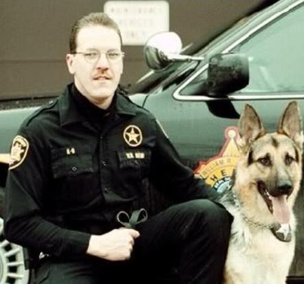 K-9 Cero with Deputy William R. Niemi